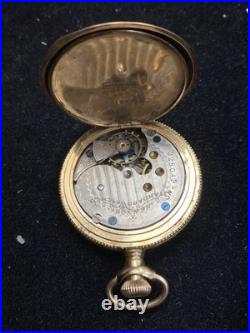 New York Standard Grade 48 Gold Filled 6s Hunter Case Pocket Watch