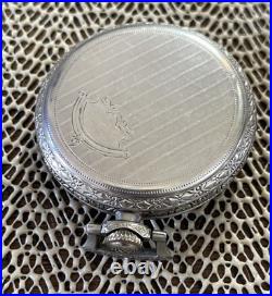 New York Standard Pocket Watch 12s 15j Wadsworth Rolled Plate Case Runs