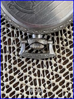 New York Standard Pocket Watch 12s 15j Wadsworth Rolled Plate Case Runs