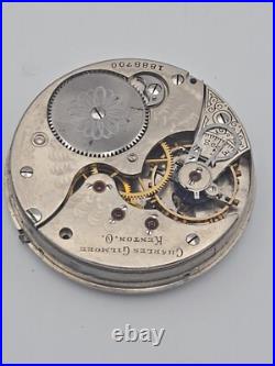 Nice 16s Dueber 10K Gold Filled Warranted 20 Year Pocket Watch Hunting Case