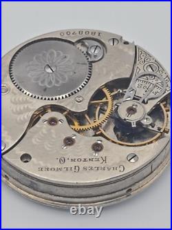 Nice 16s Dueber 10K Gold Filled Warranted 20 Year Pocket Watch Hunting Case