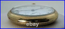 Nice 1919 Illinois 12's Open Face 20yr Gold Filled Pocket Watch 17j Grade 405