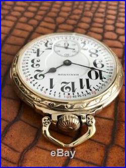 Nice 1928 Hamilton 992 Railroad Grade 14k G. F. Case Pocket Watch
