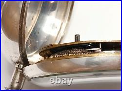 Nice Sterling Silver Pair Case Verge Fusee pocket watch. London 1848, Repair