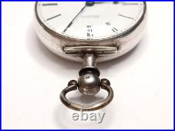 Nice Sterling Silver Pair Case Verge Fusee pocket watch. London 1848, Repair