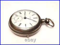 Nice Sterling Silver Pair Case Verge Fusee pocket watch. London 1848, Repair