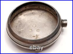 Nice Sterling Silver Pair Case Verge Fusee pocket watch. London 1848, Repair
