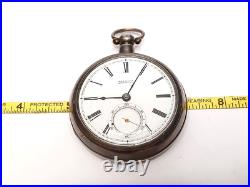 Nice Sterling Silver Pair Case Verge Fusee pocket watch. London 1848, Repair