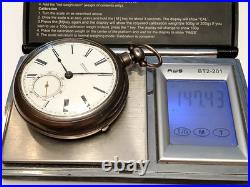 Nice Sterling Silver Pair Case Verge Fusee pocket watch. London 1848, Repair