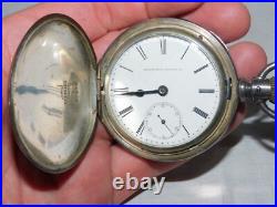 OLD ELGIN NATIONAL WATCH CO. 18S Grade 10 COIN CASE POCKET WATCH-SER#2209912