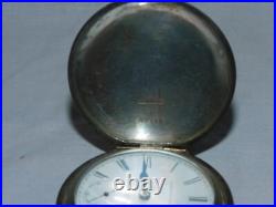 OLD ELGIN NATIONAL WATCH CO. 18S Grade 10 COIN CASE POCKET WATCH-SER#2209912