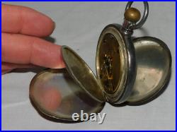 OLD ELGIN NATIONAL WATCH CO. 18S Grade 10 COIN CASE POCKET WATCH-SER#2209912