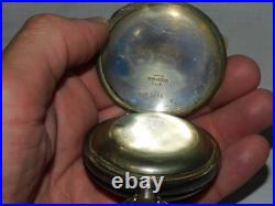 OLD ELGIN NATIONAL WATCH CO. 18S Grade 10 COIN CASE POCKET WATCH-SER#2209912