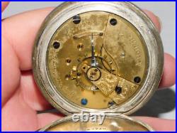 OLD ELGIN NATIONAL WATCH CO. 18S Grade 10 COIN CASE POCKET WATCH-SER#2209912