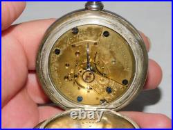 OLD ELGIN NATIONAL WATCH CO. 18S Grade 10 COIN CASE POCKET WATCH-SER#2209912