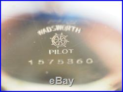Old Antique Wadsworth Pilot 16s 25yr Double Hunter Pocket Watch Case Only