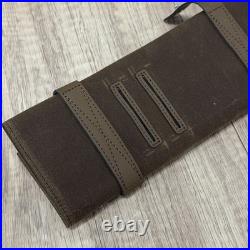 Omega Leather Travel Pouch Sea Master Watch Case James Bond Special Edition