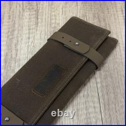 Omega Leather Travel Pouch Sea Master Watch Case James Bond Special Edition