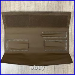 Omega Leather Travel Pouch Sea Master Watch Case James Bond Special Edition