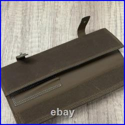 Omega Leather Travel Pouch Sea Master Watch Case James Bond Special Edition