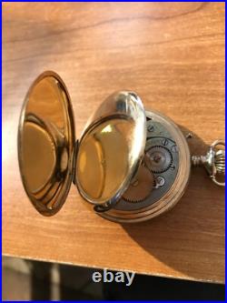 Omega Pocket Watch gold filled full hunter case