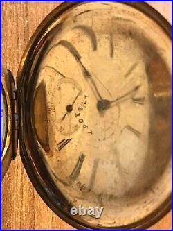 Omega Pocket Watch gold filled full hunter case