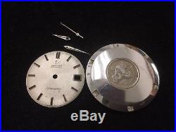 Omega Seamaster Watch back Case 166.032 168.023, 34.5 mm plus hands and dial