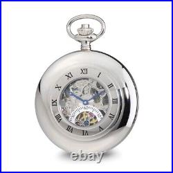 Open Heart Dial 53mm Case Pocket Watch 0.5g L-14.5mm Best Christmas Gift for Her