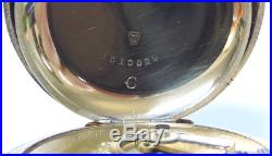 Original 1893 Elgin 18 Size 7 Jewels, 24hr Dial, Nice Gold Filled Case, Serviced
