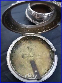 Ottoman Turkish market 4 CASE Edward Prior LONDON silver pocket watch