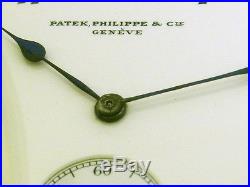 Patek Philippe 18 Kt Rose Gold Pocket Watch 50 MM Antique Hunter Case No. 154462