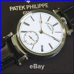 PATEK PHILIPPE HIGH GRADE RARE, FROM POCKET WATCH Ca. 1890, IN NEW STEEL CASE
