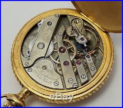 PATEK PHILIPPE HUNTING CASE MENS POCKET WATCH HIGH GRADE WOLFS TOOTH