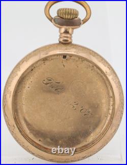 PHILADELPHIA TWENTY YEARS GOLD FILLED POCKET WATCH CASE 49.88mm (M3)