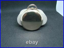 POCKET WATCH ELIGN 21j B. W. RAYMOND RAILROAD STYLE GOLD FILLED 50 mm CASE! Ccc7
