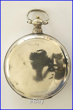 Pristine Antique Silver Case Pocket Watch For The Chinese Market Circa 1840