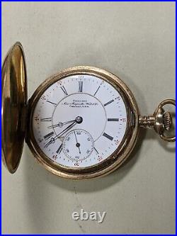 Paillard hunter case Pocket Watch 15 J. SWEET TIME PIECE. RUNNING KEEPING TIME