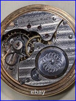 Paillard hunter case Pocket Watch 15 J. SWEET TIME PIECE. RUNNING KEEPING TIME