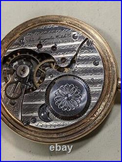 Paillard hunter case Pocket Watch 15 J. SWEET TIME PIECE. RUNNING KEEPING TIME