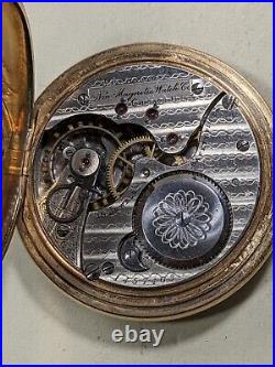 Paillard hunter case Pocket Watch 15 J. SWEET TIME PIECE. RUNNING KEEPING TIME