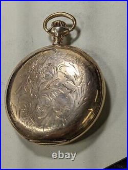 Paillard hunter case Pocket Watch 15 J. SWEET TIME PIECE. RUNNING KEEPING TIME