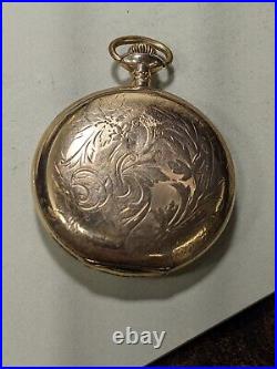 Paillard hunter case Pocket Watch 15 J. SWEET TIME PIECE. RUNNING KEEPING TIME