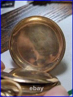 Paillard hunter case Pocket Watch 15 J. SWEET TIME PIECE. RUNNING KEEPING TIME