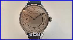 Patek Philippe wrist watch pocket watch movement in unique custom made case
