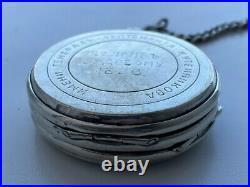 Pavel Bure Antique Prize Pocket Watch Case with chatelaine for Russia Empire