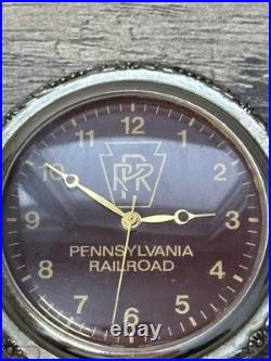 Pennsylvania Railroad PRR Keystone Pocket Watch Hunter Case WORKS! Nice PG5