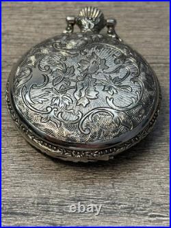 Pennsylvania Railroad PRR Keystone Pocket Watch Hunter Case WORKS! Nice PG5
