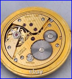Peugeot Incabloc 17 Jewels Swiss Made Pocket Watch Horse Jockey Horses Rare