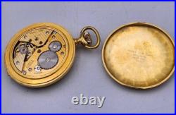 Peugeot Incabloc 17 Jewels Swiss Made Pocket Watch Horse Jockey Horses Rare