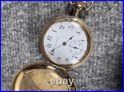 Philadelphia Case Co 25 Yrs 2 Tone Fancy Pocket Watch Case 0s Elgin 320 Parts